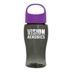 Custom Garyline® Poly+ Jr. Bottle with Oval Crest Lid - 18 oz. - 3