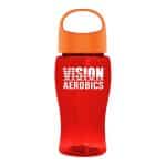 Custom Garyline® Poly+ Jr. Bottle with Oval Crest Lid - 18 oz. - 7