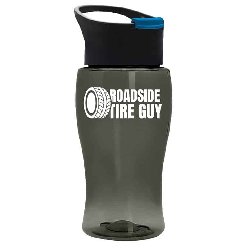 Custom Garyline® Poly+ Jr. Bottle with Pop-Up Lid - 18 oz. - 1