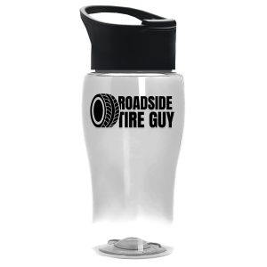 Custom Garyline® Poly+ Jr. Bottle with Pop-Up Lid - 18 oz.
