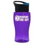 Custom Garyline® Poly+ Jr. Bottle with Pop-Up Lid - 18 oz. - 5