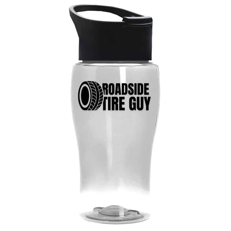 Custom Garyline® Poly+ Jr. Bottle with Pop-Up Lid - 18 oz.