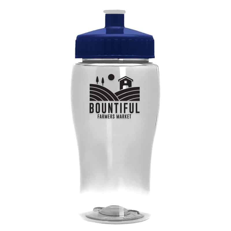 Custom Garyline® Poly+ Jr. Bottle with Push-Pull Lid - 18 oz. - 1