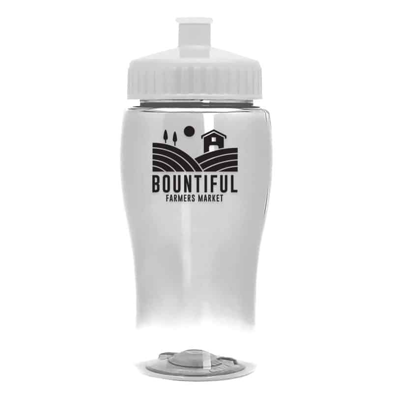 Custom Garyline® Poly+ Jr. Bottle with Push-Pull Lid - 18 oz. - 2