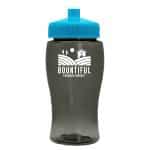 Custom Garyline® Poly+ Jr. Bottle with Push-Pull Lid - 18 oz. - 3