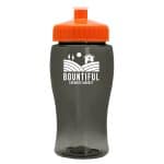 Custom Garyline® Poly+ Jr. Bottle with Push-Pull Lid - 18 oz. - 4