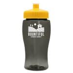Custom Garyline® Poly+ Jr. Bottle with Push-Pull Lid - 18 oz. - 5