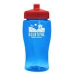Custom Garyline® Poly+ Jr. Bottle with Push-Pull Lid - 18 oz. - 7