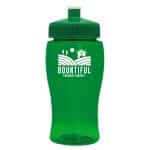 Custom Garyline® Poly+ Jr. Bottle with Push-Pull Lid - 18 oz. - 8