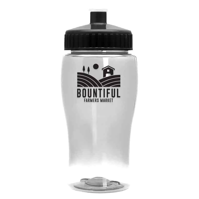 Custom Garyline® Poly+ Jr. Bottle with Push-Pull Lid - 18 oz.