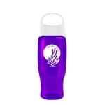 Custom Garyline® Poly+ Recycled Bottle with Oval Crest Lid - 27 oz. - 8
