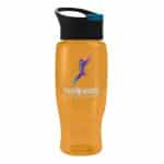Custom Garyline® Poly+ Recycled Bottle with Pop-Up Lid - 27 oz. - 5