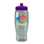 Custom Garyline® Poly+ Recycled Bottle with Push-Pull Lid - 27 oz. - 1