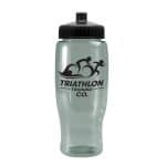 Custom Garyline® Poly+ Recycled Bottle with Push-Pull Lid - 27 oz.