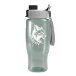 Custom Garyline® Poly+ Recycled Bottle with Quick-Snap Lid - 27 oz.
