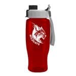 Custom Garyline® Poly+ Recycled Bottle with Quick-Snap Lid - 27 oz. - 6