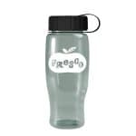 Custom Garyline® Poly+ Recycled Bottle with Tethered Lid - 27 oz.