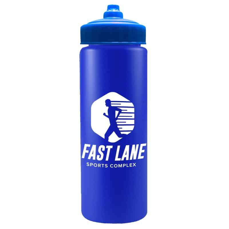 Custom Garyline® Quart Sport Bottle with Valve Lid - 32 oz. - 4
