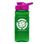 Custom Garyline® RPET Bottle with Drink-Thru Lid - 20 oz. - 5