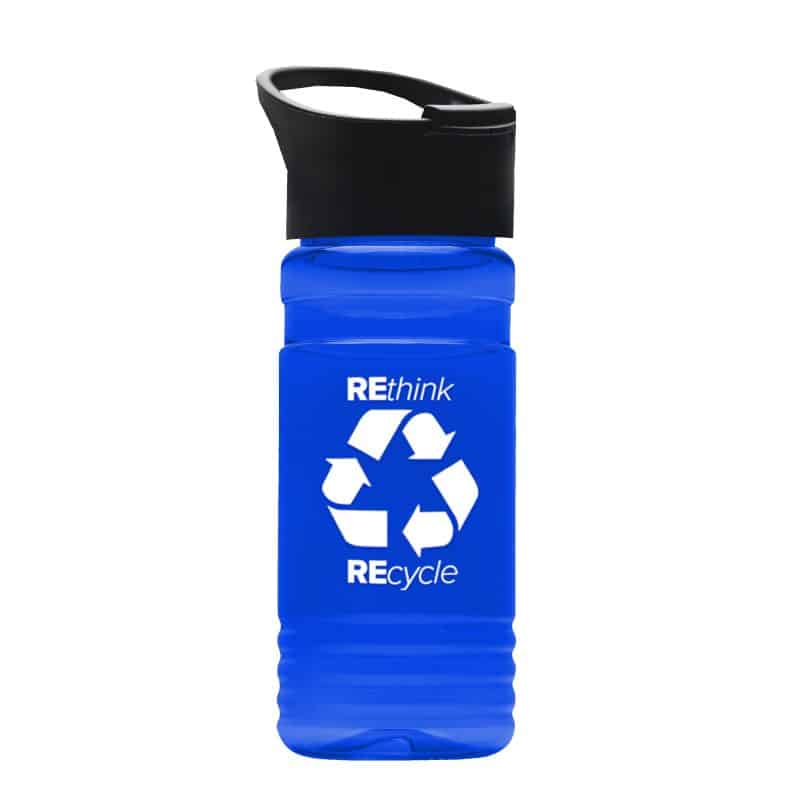 Custom Garyline® RPET Bottle with Pop-Up Lid - 20 oz. - 2