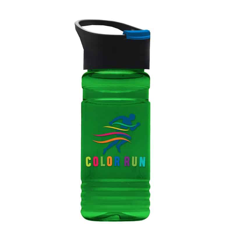 Custom Garyline® RPET Bottle with Pop-Up Lid - 20 oz. - 3
