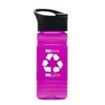 Custom Garyline® RPET Bottle with Pop-Up Lid - 20 oz. - 4