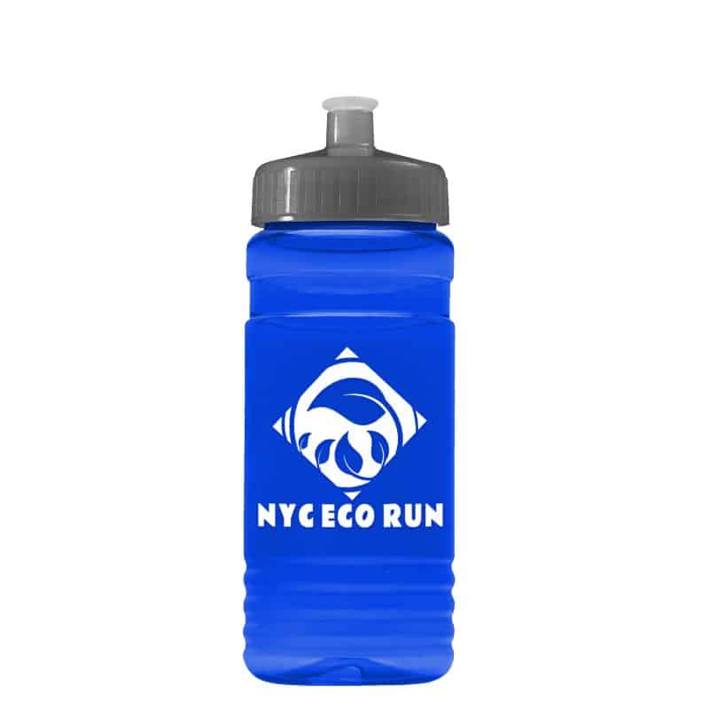 Custom Garyline® RPET Bottle with Push-Pull Lid - 20 oz. - 4