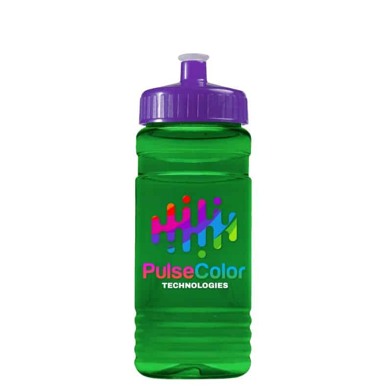 Custom Garyline® RPET Bottle with Push-Pull Lid - 20 oz. - 7