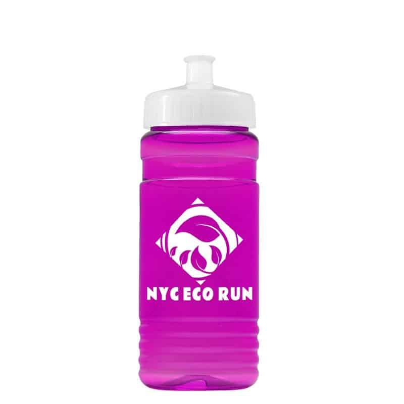 Custom Garyline® RPET Bottle with Push-Pull Lid - 20 oz. - 9