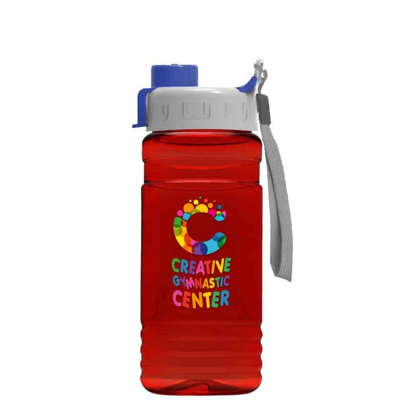 Custom Garyline® RPET Bottle with Quick-Snap Lid - 20 oz. - 5