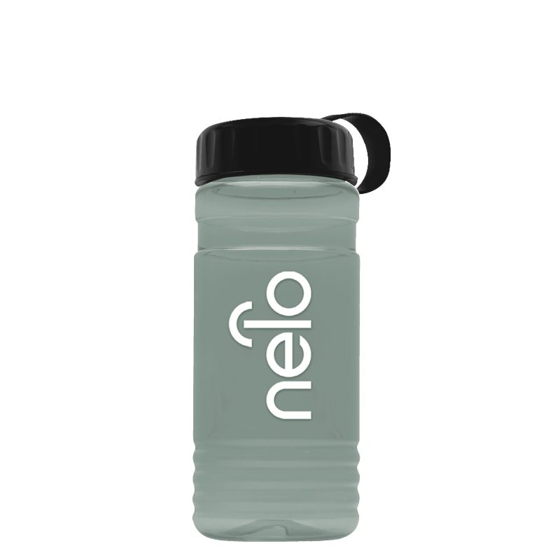 Custom Garyline® RPET Bottle with Tethered Lid - 20 oz.
