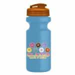 Custom Garyline® Recycled Bike Bottle with Flip-Top Lid - 22 oz. - 3