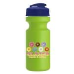 Custom Garyline® Recycled Bike Bottle with Flip-Top Lid - 22 oz. - 6