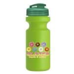 Custom Garyline® Recycled Bike Bottle with Flip-Top Lid - 22 oz. - 7