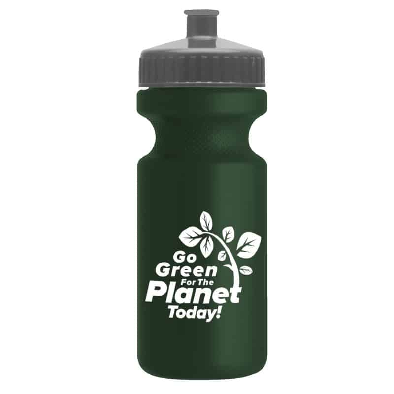 Custom Garyline® Recycled Bike Bottle with Push-Pull Lid - 22 oz. - 4