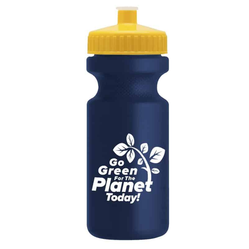 Custom Garyline® Recycled Bike Bottle with Push-Pull Lid - 22 oz. - 9