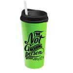 Custom Garyline® Roadmaster Travel Tumbler with Sip Lid and Straw - 20 oz. - 2