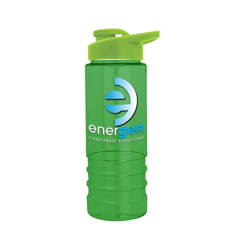 Custom Garyline® Salute Bottle with Drink-Thru Lid - 24 oz. - 6