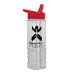 Custom Garyline® Salute Bottle with Flip-Straw Lid - 24 oz. - 1