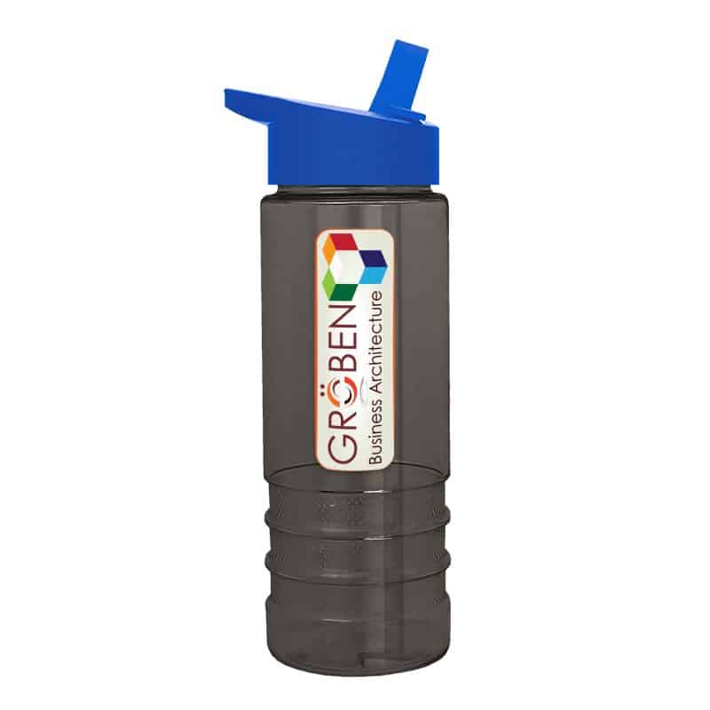 Custom Garyline® Salute Bottle with Flip-Straw Lid - 24 oz. - 3