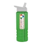 Custom Garyline® Salute Bottle with Flip-Straw Lid - 24 oz. - 7