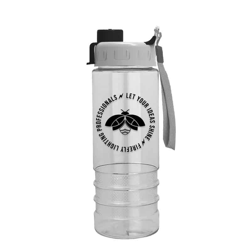 Custom Garyline® Salute Bottle with Quick-Snap Lid - 24 oz.