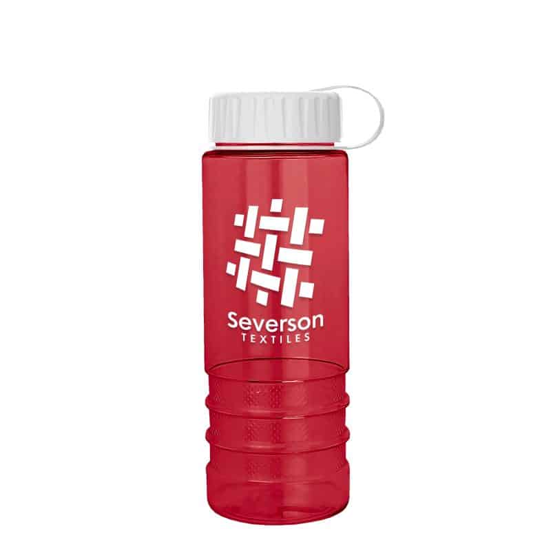 Custom Garyline® Salute Bottle with Tethered Lid - 24 oz. - 4