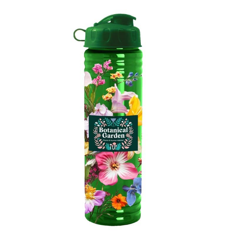 Custom Garyline® Slim Fit Bottle with Flip Lid - 24 oz. - 2
