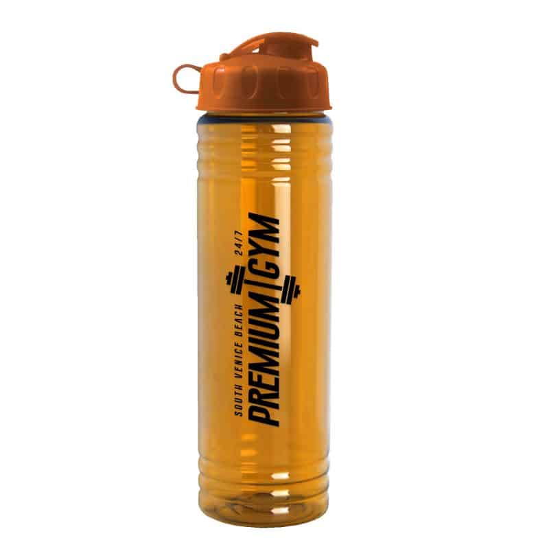 Custom Garyline® Slim Fit Bottle with Flip Lid - 24 oz. - 3