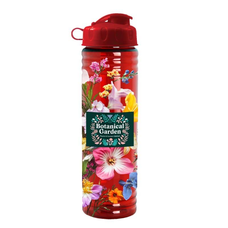 Custom Garyline® Slim Fit Bottle with Flip Lid - 24 oz. - 4