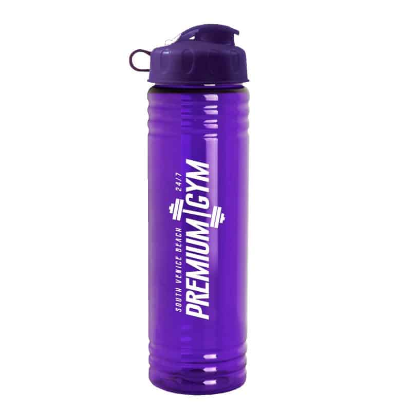Custom Garyline® Slim Fit Bottle with Flip Lid - 24 oz. - 5