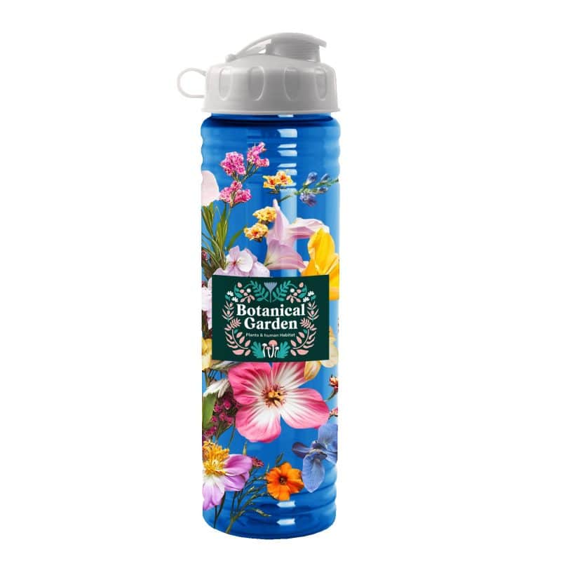 Custom Garyline® Slim Fit Bottle with Flip Lid - 24 oz. - 6