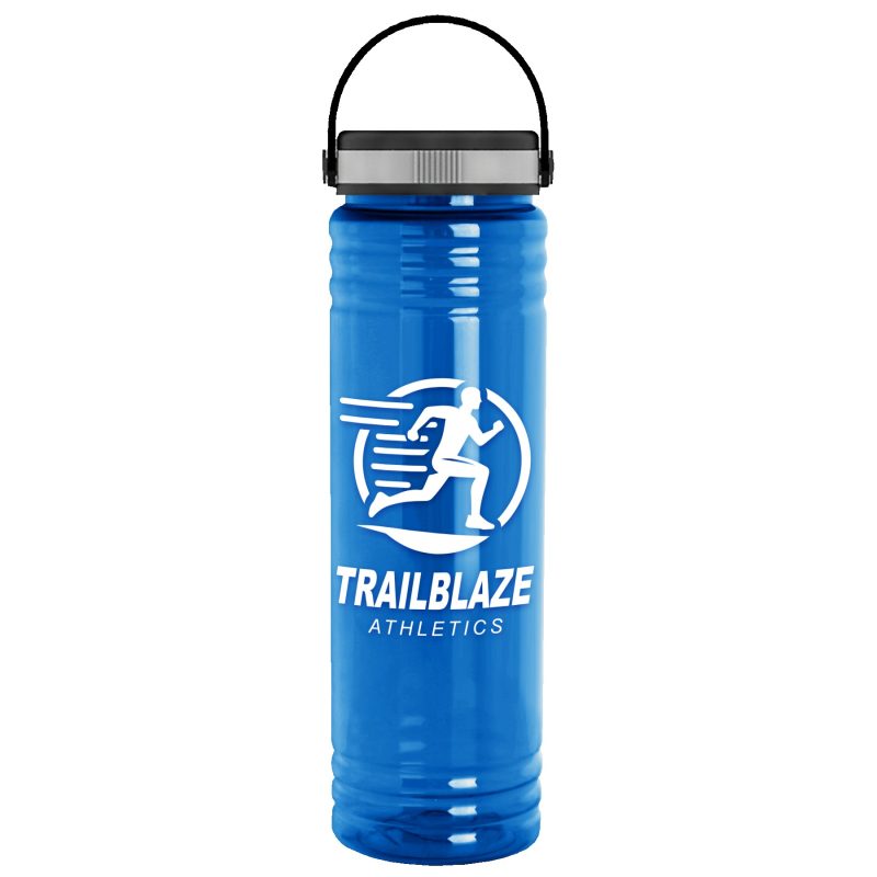Custom Garyline® Slim Fit Bottle with Grip Lid - 24 oz. - 2