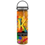 Custom Garyline® Slim Fit Bottle with Grip Lid - 24 oz. - 5